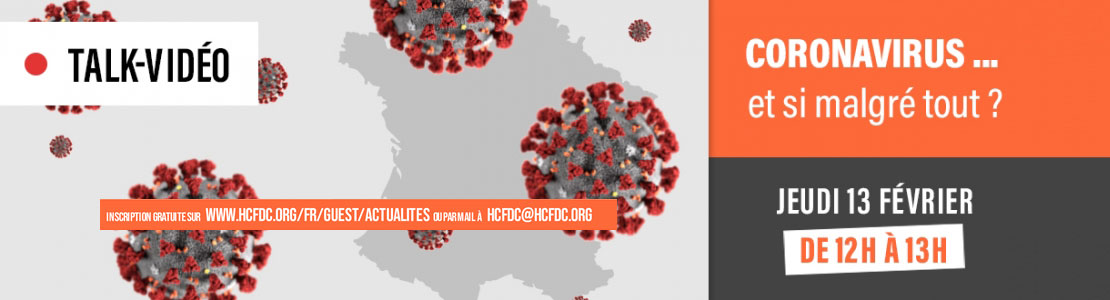 Bannière Talk-video de Résilience France sur le Coronavirus