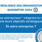 Infographie résilience des organisations - baromètre 2022